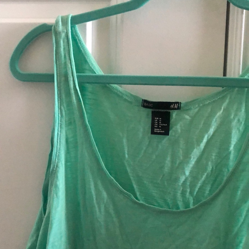 H&M Mint Basic Tank - Picture 3 of 3
